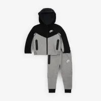 Nike Sportswear Tech Fleece Full-Zip комплект Baby 2-Piece Толстовка з капюшоном комплект колір сірий