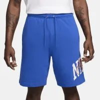 Nike Club чоловічі French Terry шорти блакитний