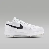 Nike Jordan 1 Retro Low Metal бейсбольні бутси колір білий