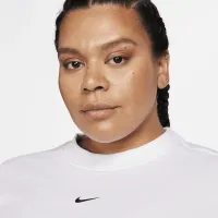 Nike Dri-FIT One жіноча Crew-Neck French Terry Tunic (великі розміри) колір білий