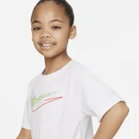 Nike Icon Boxy Tee Little детские футболка цвет белый