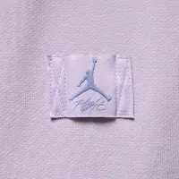 Nike Jordan Flight Fleece женская Satin-Lined Pullover Толстовка с капюшоном цвет фиолетовый