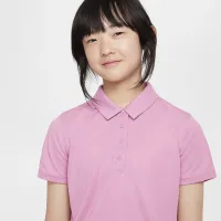 Nike Dri-FIT Victory Big дитячі (Girls') для гольфу Polo Pink