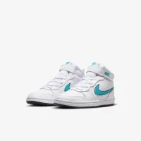 Nike Court Borough Mid 2 Little дитячі Кросівки колір білий