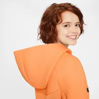 Nike Sportswear Tech Fleece Big дитячі Full-Zip Толстовка з капюшоном Orange