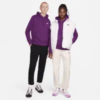 Nike Sportswear Club Fleece Pullover Толстовка с капюшоном цвет фиолетовый