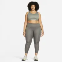 Nike Therma-FIT One женская Mid-Rise лосины (большие размеры) цвет серый