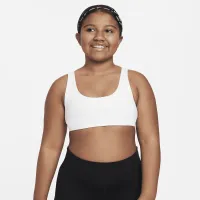 Nike Dri-FIT Alate All U Big дитячі (Girls') Sports Bra (Extended Size) колір білий