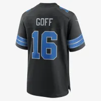 Jaколір червоний Goff Detroit Lions чоловічі Nike NFL Game Football Jersey колір чорний