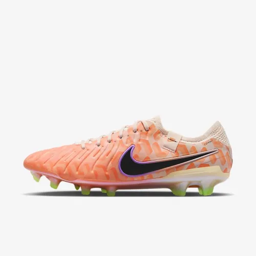 Nike Tiempo Legend 10 Elite Firm-Ground Low-Top футбольные бутсы цвет коричневый