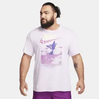 Nike Sportswear мужские футболка цвет фиолетовый