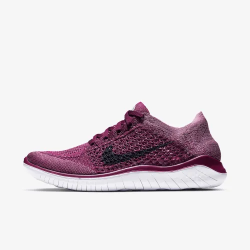Nike Free Run Flyknit 2018 женская Running Кроссовки цвет красный