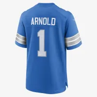 Terrion Arnold Detroit Lions чоловічі Nike NFL Game Football Jersey блакитний