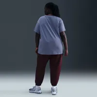 Nike Sportswear Essential женская футболка (большие размеры) синий