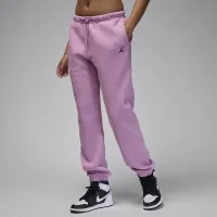 Nike Jordan Brooklyn Fleece жіноча Pants колір фіолетовий