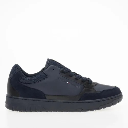 Кроссовки Tommy Hilfiger Basket Core Lth Mix Ess FM0FM05058-DW5 - Cиний