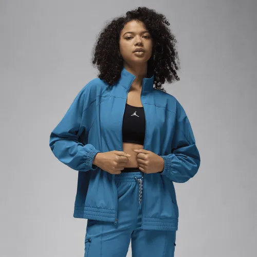 Nike Jordan Sport жіноча Dri-FIT Woven Куртка блакитний