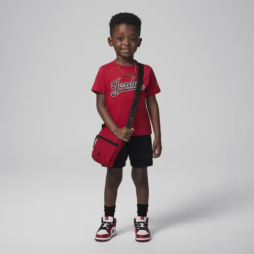Nike Jordan MJ Flight MVP Toddler Mesh шорти комплект колір чорний