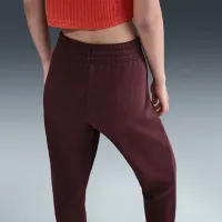 Nike Sportswear Phoenix Fleece женская Mid-Rise Sweatpants цвет красный