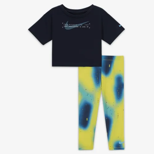 Nike Boxy Tee and лосіни комплект Baby (12-24M) комплект Yellow