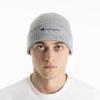 Шапка Champion Script Logo Beanie 806064-EM021 - Сіра