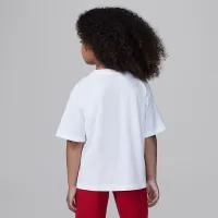 Nike Jordan MJ Brooklyn Essentials Little детские футболка цвет белый