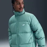 Nike Sportswear Club мужские Therma-FIT Down Puffer Куртка цвет зеленый