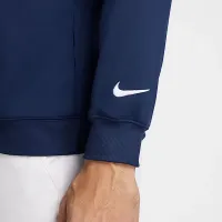 Nike Tour мужские 1/2-Zip для гольфа Top синий