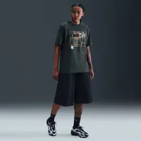 Nike женская баскетбольные футболка цвет зеленый