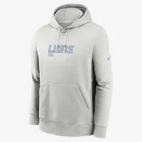 Detroit Lions Slot Receiver Club чоловічі Nike NFL Pullover Толстовка з капюшоном колір сірий