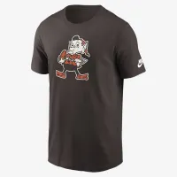 Cleveland цвет коричневыйs Rewind Logo Essential мужские Nike NFL футболка цвет коричневый