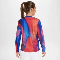 USMNT Academy Pro Big детские Nike Dri-FIT Soccer Crew-Neck Long-Sleeve Top цвет белый