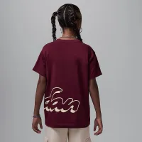 Nike Jordan Big детские Enchantment Script футболка цвет красный