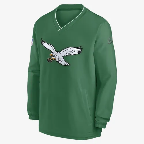 Philadelphia Eagles Logo чоловічі Nike NFL Long-Sleeve Вітровка колір зелений