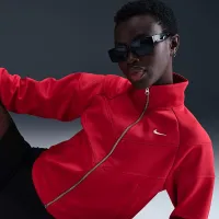 Nike Sportswear Windrunner женская Knit Куртка цвет красный