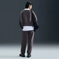 Nike Sportswear Phoenix Fleece женская С высокой Талией оверсайз Sweatpants цвет серый