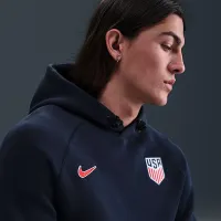 USMNT Tech чоловічі Nike Soccer Fleece Pullover Толстовка з капюшоном блакитний