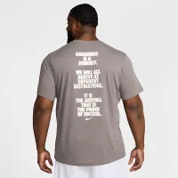 Nike чоловічі Dri-FIT Fitness футболка колір сірий