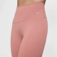 Nike Zenvy жіноча Gentle-Support З високою талією Full-Length лосіни Pink