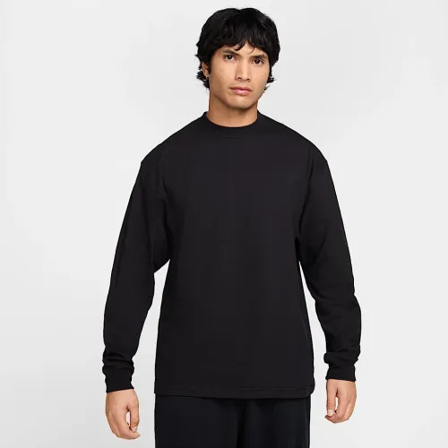 Nike Wool Classics Long-Sleeve футболка колір чорний