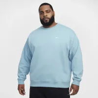 Nike Solo Swoosh мужские Fleece Crew синий