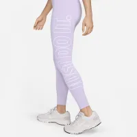 Nike Sportswear Classics жіноча Graphic З високою талією лосіни колір фіолетовий