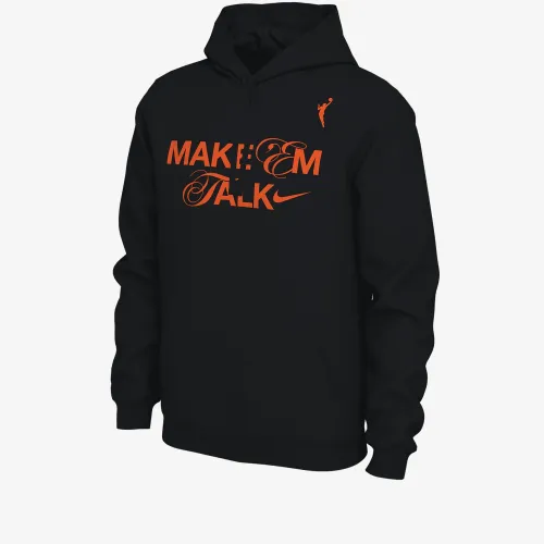 WNBA Nike Pullover Толстовка з капюшоном колір чорний