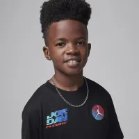 Nike Jordan Big детские Moto футболка цвет черный