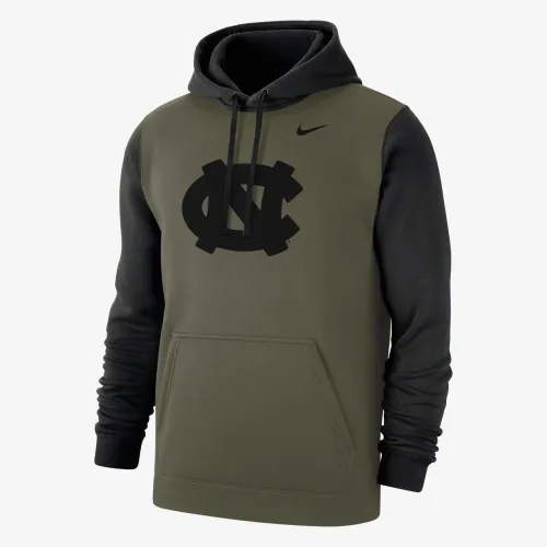 UNC Olive Pack чоловічі Nike College Толстовка з капюшоном колір коричневий