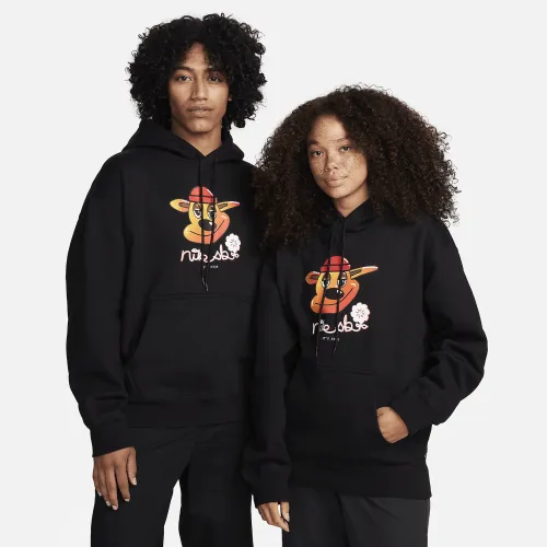 Nike SB Fleece Pullover Skate Толстовка з капюшоном колір чорний
