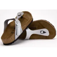 Japonki Birkenstock Gizeh 43851 - Серебряные