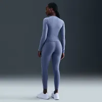 Nike One женская С высокой Талией 7/8 лосины синий
