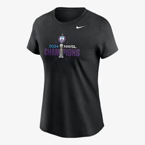 Orlando Pride 2024 NWSL Champions женская Nike футболка цвет черный