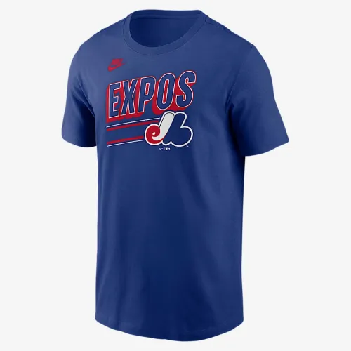 Montreal Expos Cooperstown Retro чоловічі Nike MLB футболка блакитний